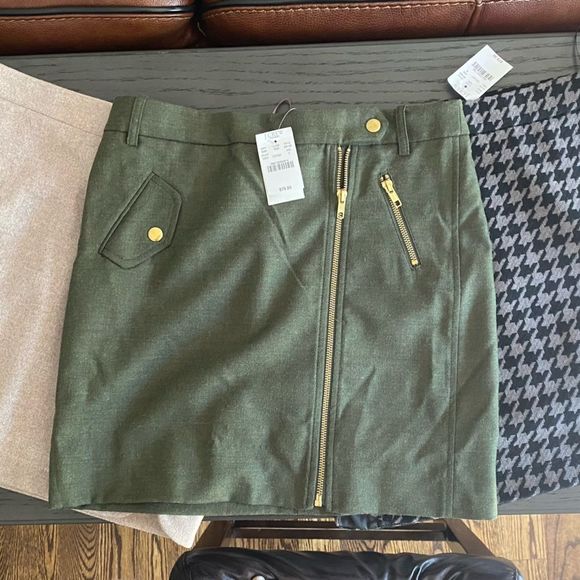 NWT J. Crew Wool Skirts 3 options available Size 0 great for Fall NWT - Picture 4 of 12